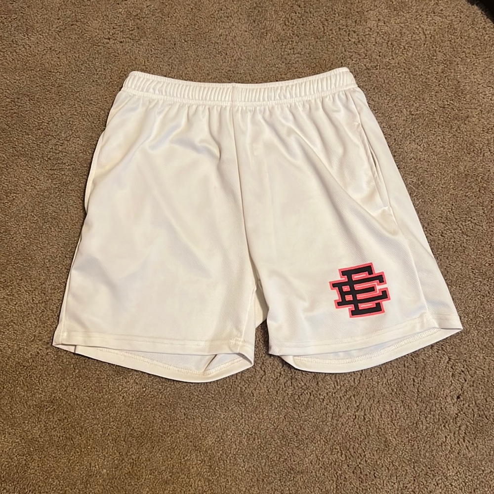 COPY - Eric Emanuel Shorts Cream/Black